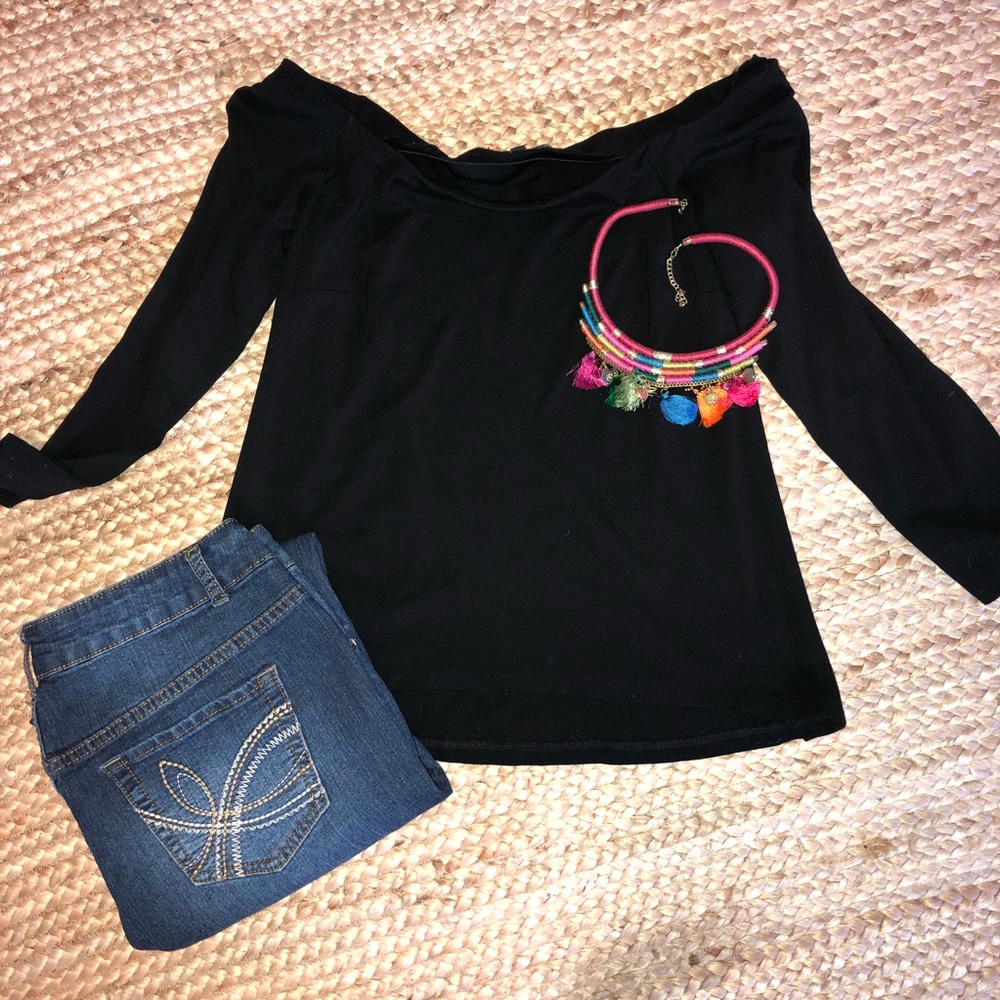 Eloquii Bare Shoulder Top